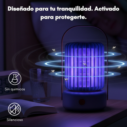 Lumi Zen: Lámpara antimosquitos recargable de 1200 mAh