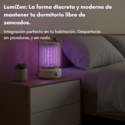 Lumi Zen: Lámpara antimosquitos recargable de 1200 mAh