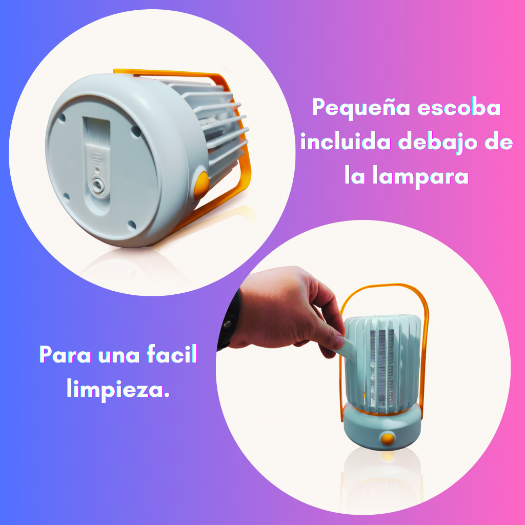 Lumi Zen: Lámpara antimosquitos recargable de 1200 mAh